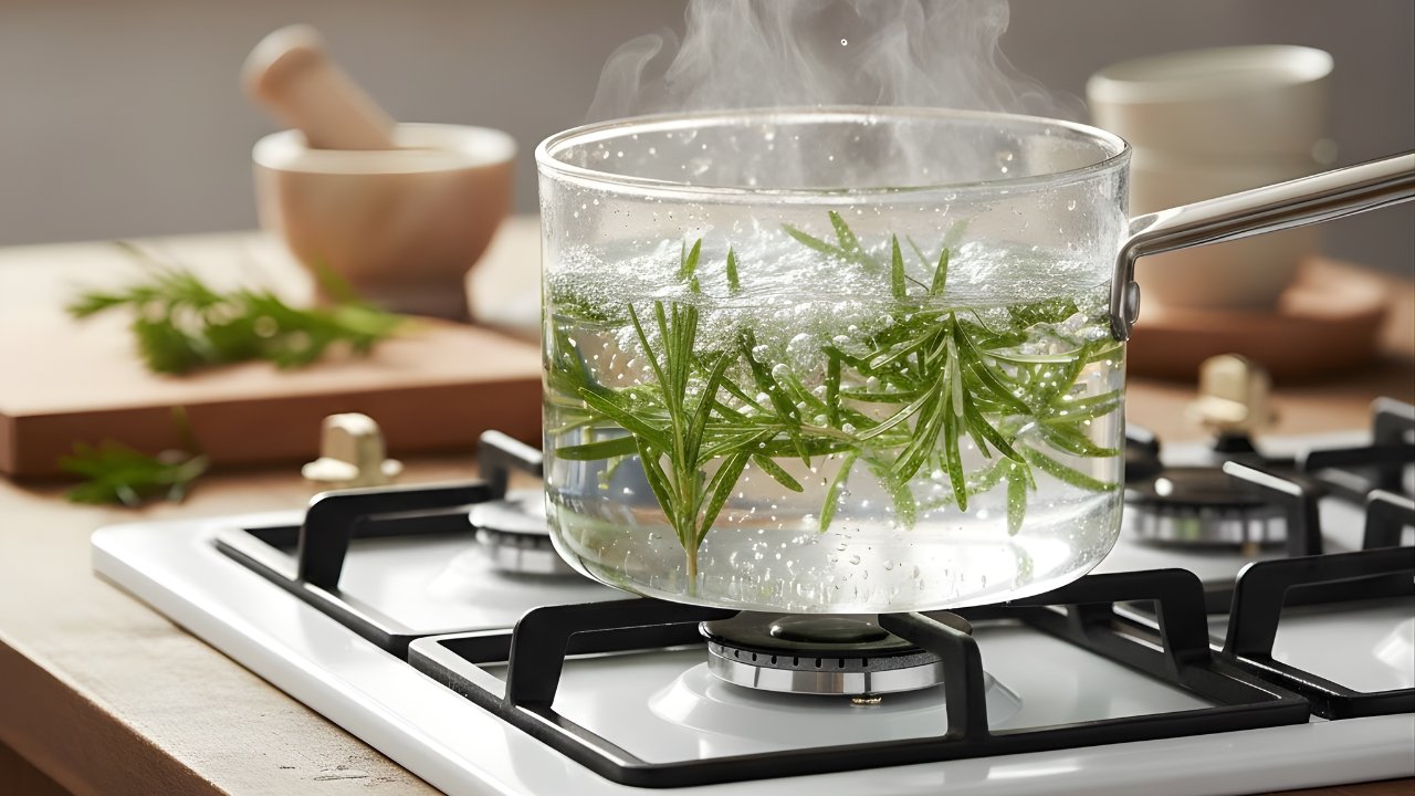 Boiling Rosemary at Home Is Trending, and People Say the Benefits May Surprise You