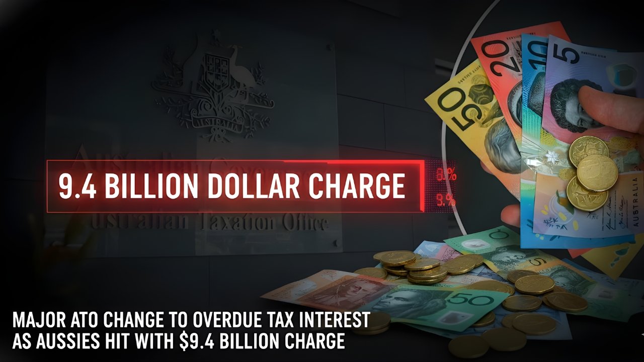 Major ATO Change to Overdue Tax Interest as Aussies Hit With $9.4 Billion Charge