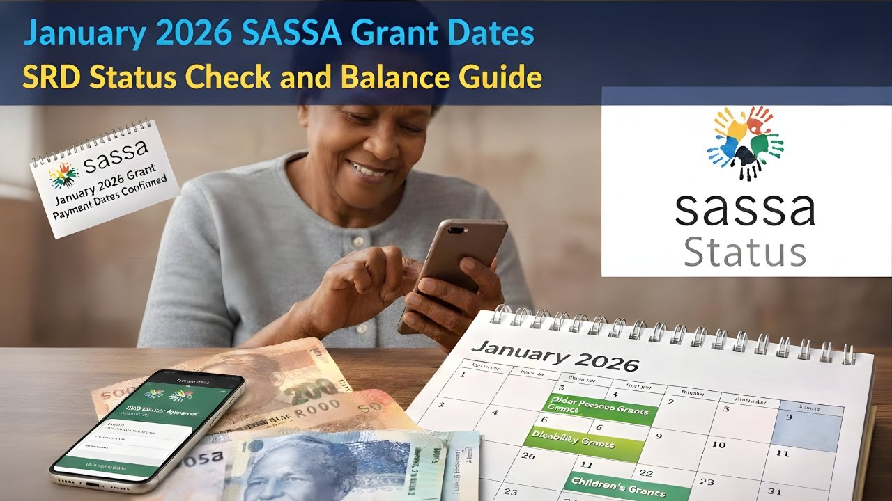 January 2026 SASSA Grant Dates Confirmed: SRD Status Check and Balance Guide